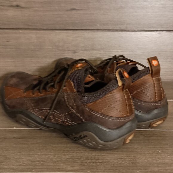 Merrell Performance Mens Hiking Shoes Size 9 J44403 Concord Leather Brown - Picture 8 of 16